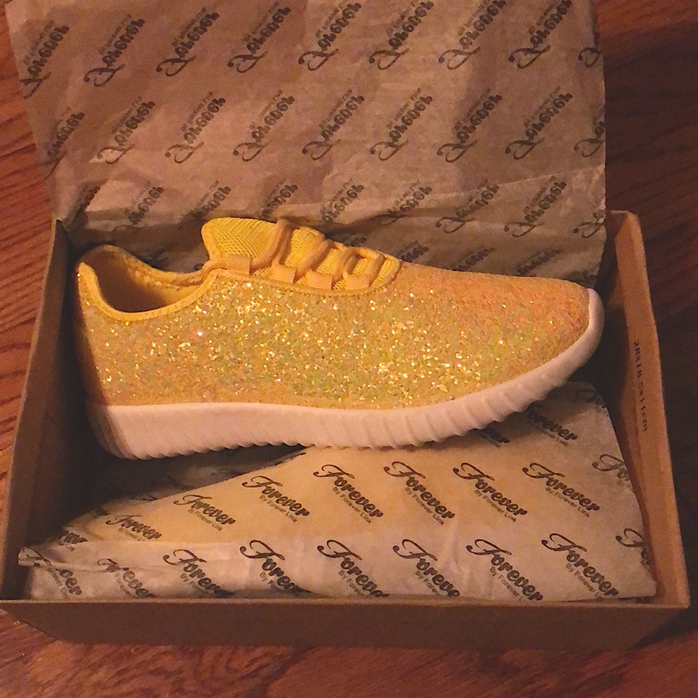 Sparkly shoes